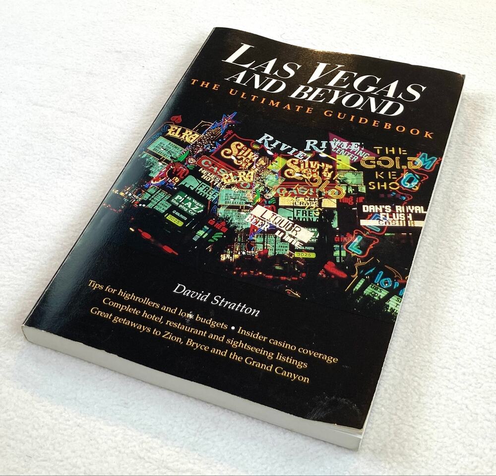 Las Vegas & Beyond Ultimate Guidebook David Stratton Vintage 1993 9780915233687